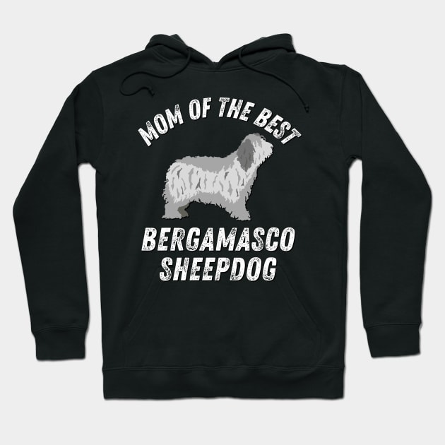 Mom of the best Bergamasco Sheepdog Life is better with my dogs Dogs I love all the dogs Hoodie by BoogieCreates